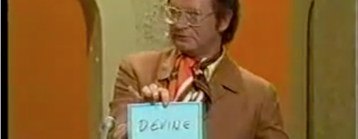 Charles Nelson Reilly is Devine [sic], and I love his scarf!