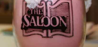 Milkshake Candle in 'The Saloon' Glass (The Saloon was an L.A.-area restaurant of the era)